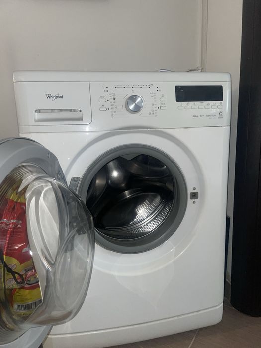 Mașină de spălat Whirlpool AWSX 63013 – 6 kg, 1000 rpm, funcțională