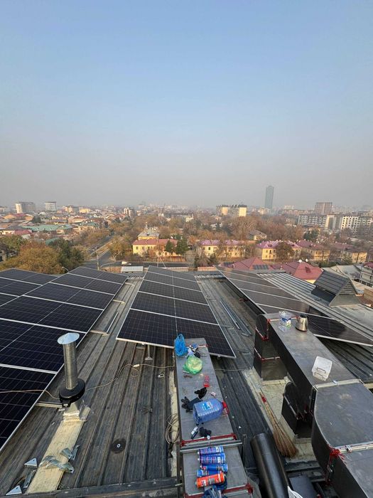 Қуёш панеллари ўрнатиш хизмати | 20–500 кВтгача | Кафолат билан