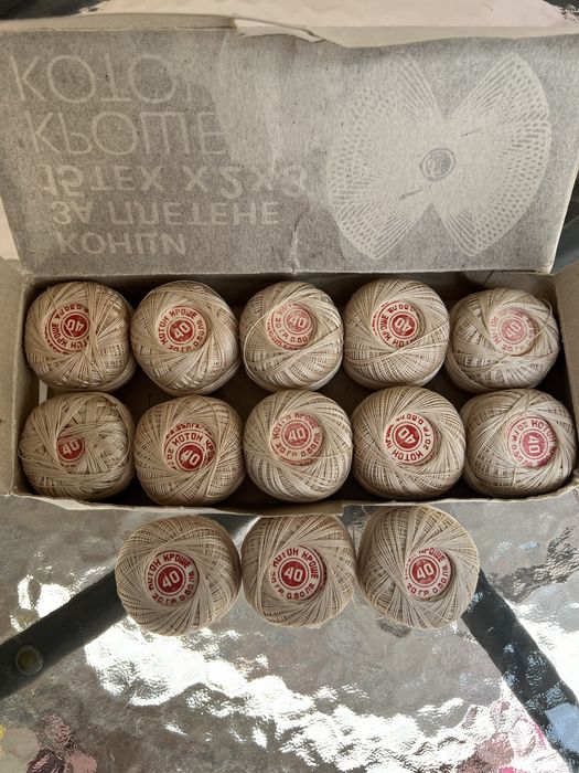 Конци за плетене Кроше Котон