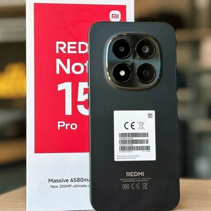 REDMI Note 15 Pro New Super Aksiya+Garantiya+Dastafka