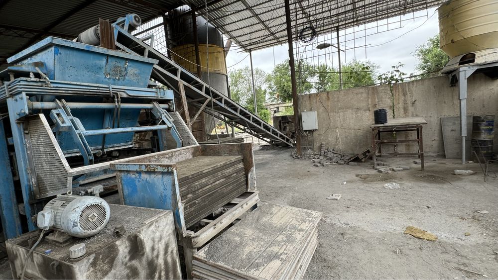 Станок для бардюра и поребриков