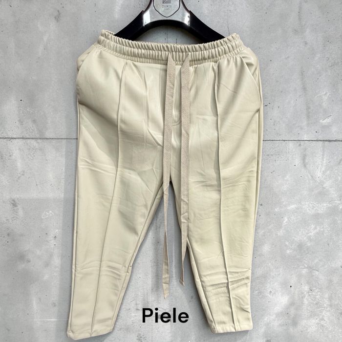 Pantaloni PIELE cu sireturi lungi! Calitate TOP!