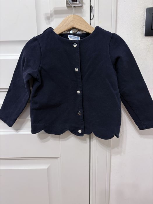 Кофточка jacadi темно синяя