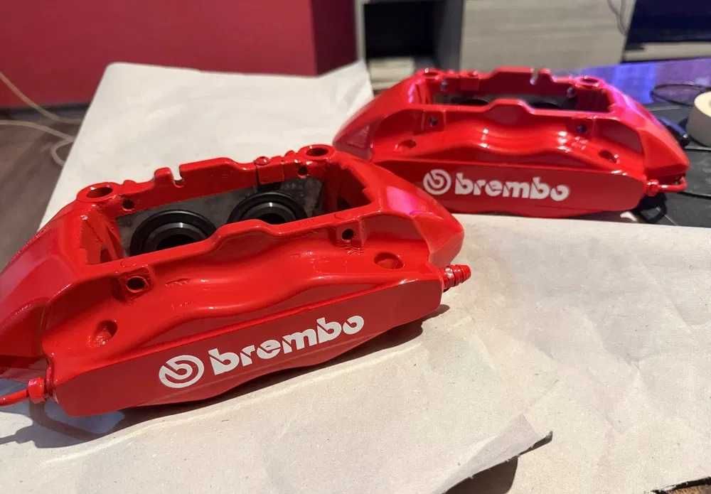 Стикери BREMBO спирачни апарати джанти porsche audi amg opel