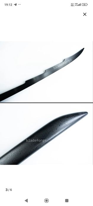 Продам стальную катану