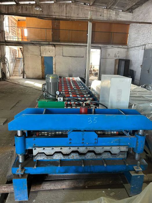 Станок по изготовлению профнастила