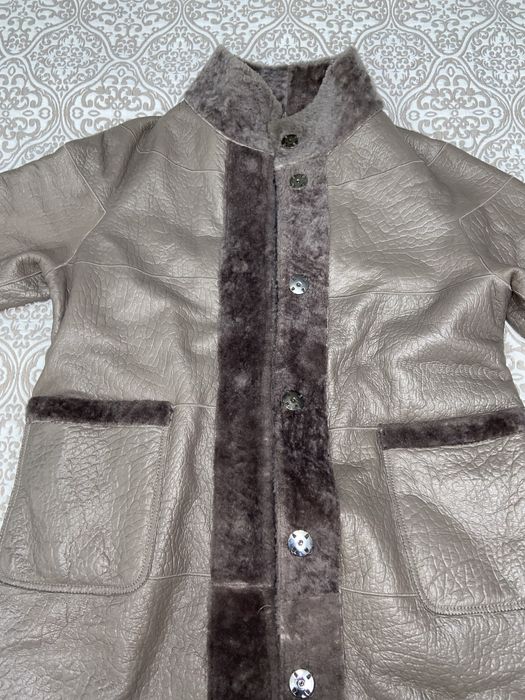 Кожанная Дубленка