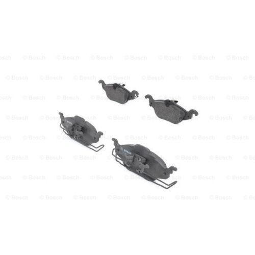 Set placute frana Bosch 0986424456, parte montare : Punte Fata, Opel Astra G 1998-2009 Sedan/Hatchback/Combi