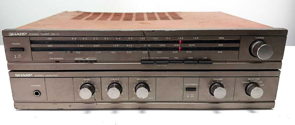 Amplificator Amplituner Sharp SA-11 – Functional – Ideal Garaj / Atelier