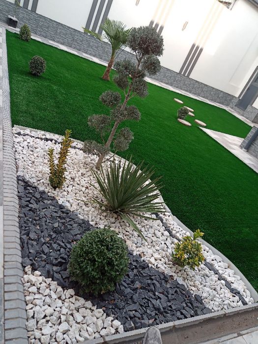 Искусственный газон.Suniy chim