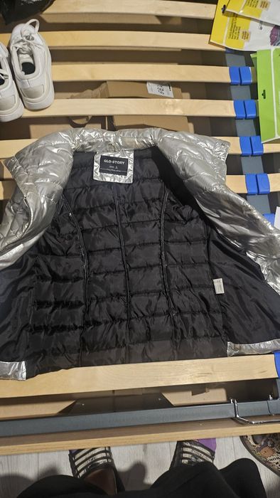 Яке сребристо и ADIDAS