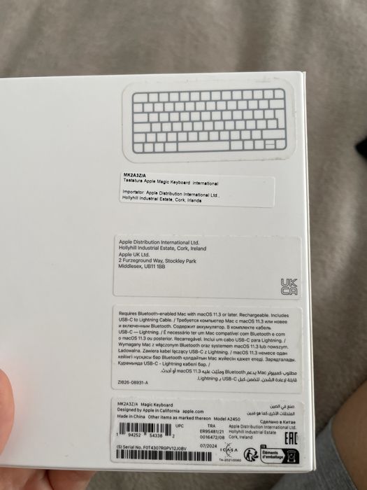 Tastatura Apple Magic Keyboard