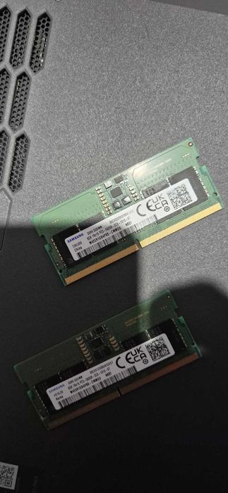 Kit Memorie Laptop Samsung SODIMM 8GB DDR5 1RX16 5600MHz CL 48 2x8GB