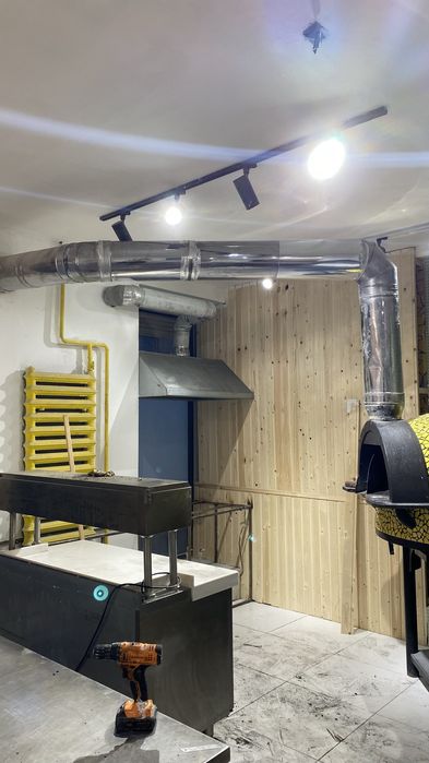 Вытишка зонт мантаж