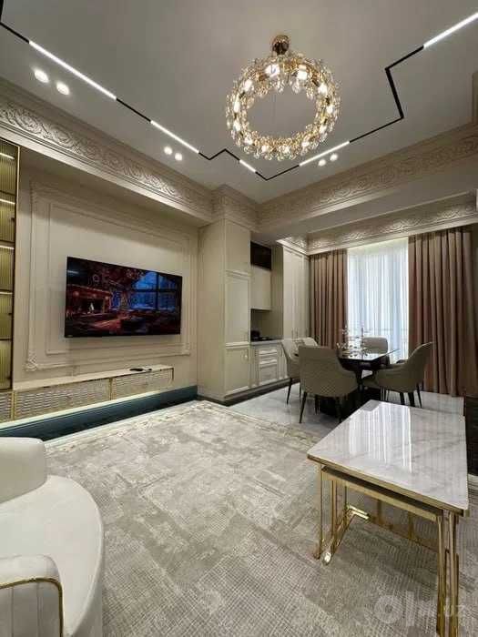 ЖК Kiparis 3 комнатная 78м2 ЕВРО ремонт, мебель + техника, ор-р Шедевр