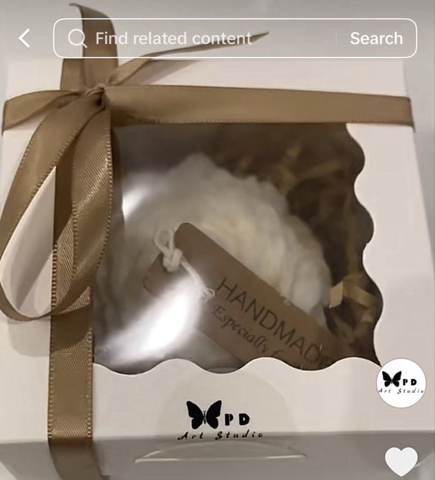 Свещички за мини подаръчета