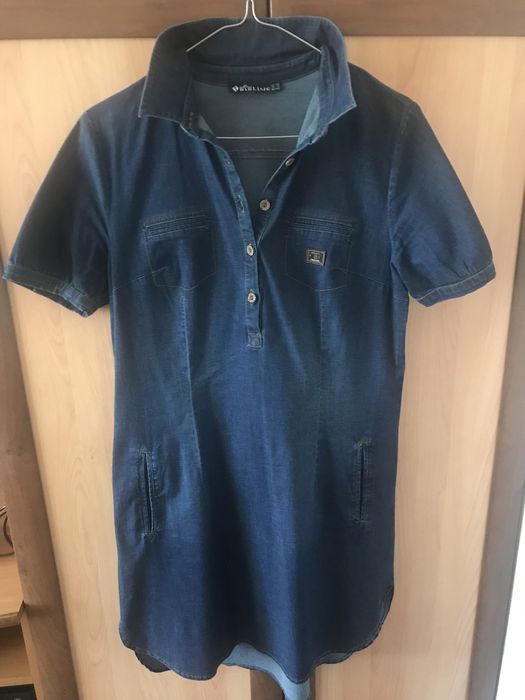 Платье джинсовое, летнее