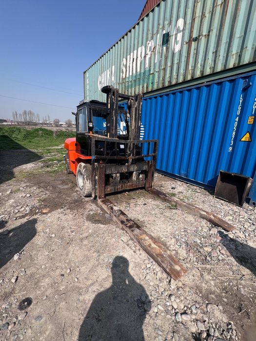 Кара Hangcha вилочный погрузчик