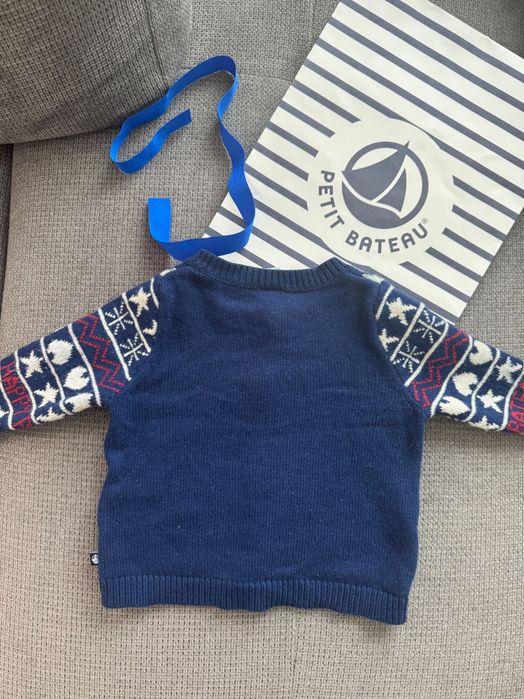 Le Petit Bateau - жилетка с вълна за 9-12 м 74см