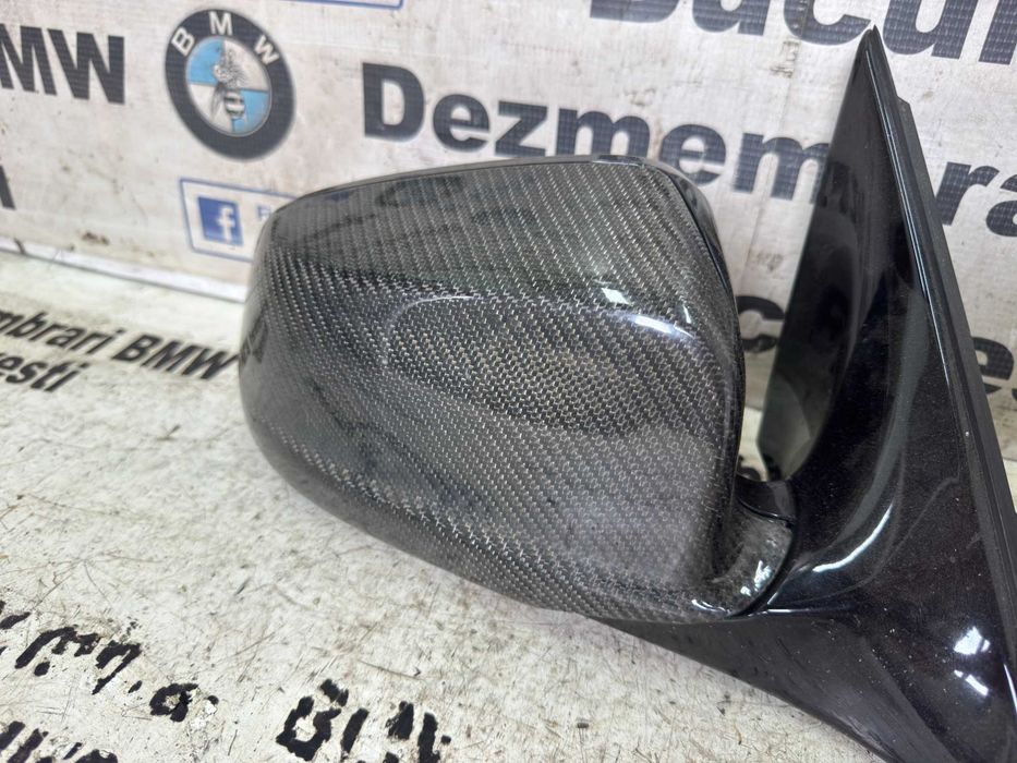 Capace oglinzi carbon stanga dreapta BMW Seria 5 6 7 F07 F10 F11 F06 F12 F13 F01 F02 F03 F04