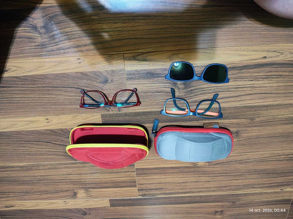 Ochelari rame rosii copii magnet