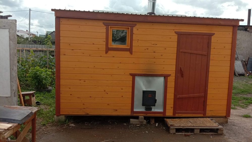 Баня каркасная все сезонная