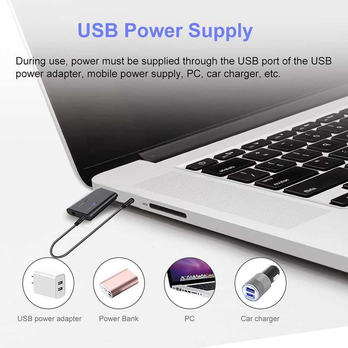 Greatzer USB Bluetooth Adapter 5.0 Transmitter and Receiver