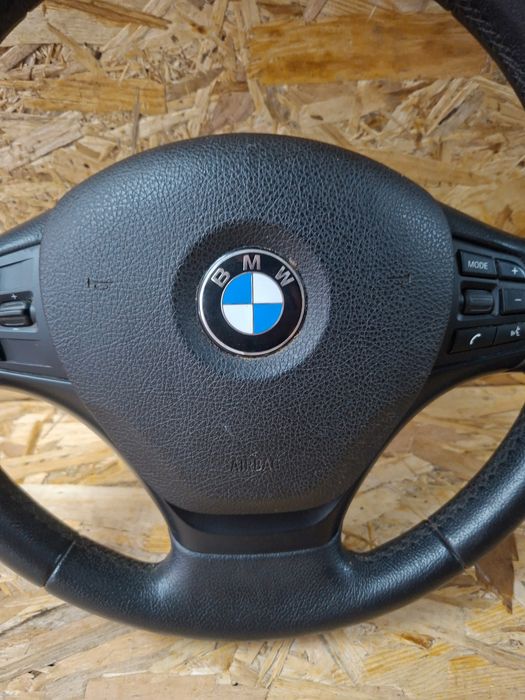 Volan Piele Complet cu Airbag și Comenzi BMW Seria 3 F30 F31 F34 Seria 1 F20 F21 Original