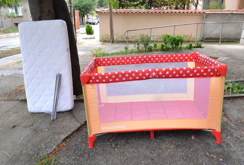 Детска кошара с 2 нива