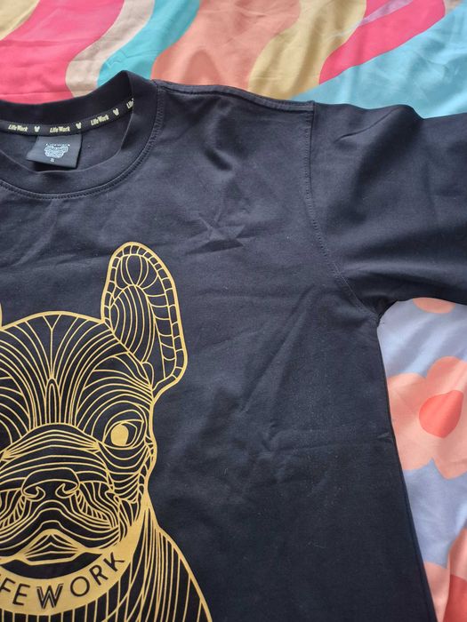 Мъжка тениска с куче