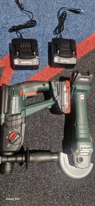 Metabo polizor ,rotopercutor pe acumulator