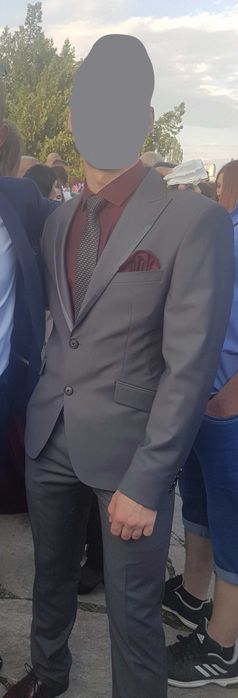 Мъжки костюм LAZARINI 46 номер