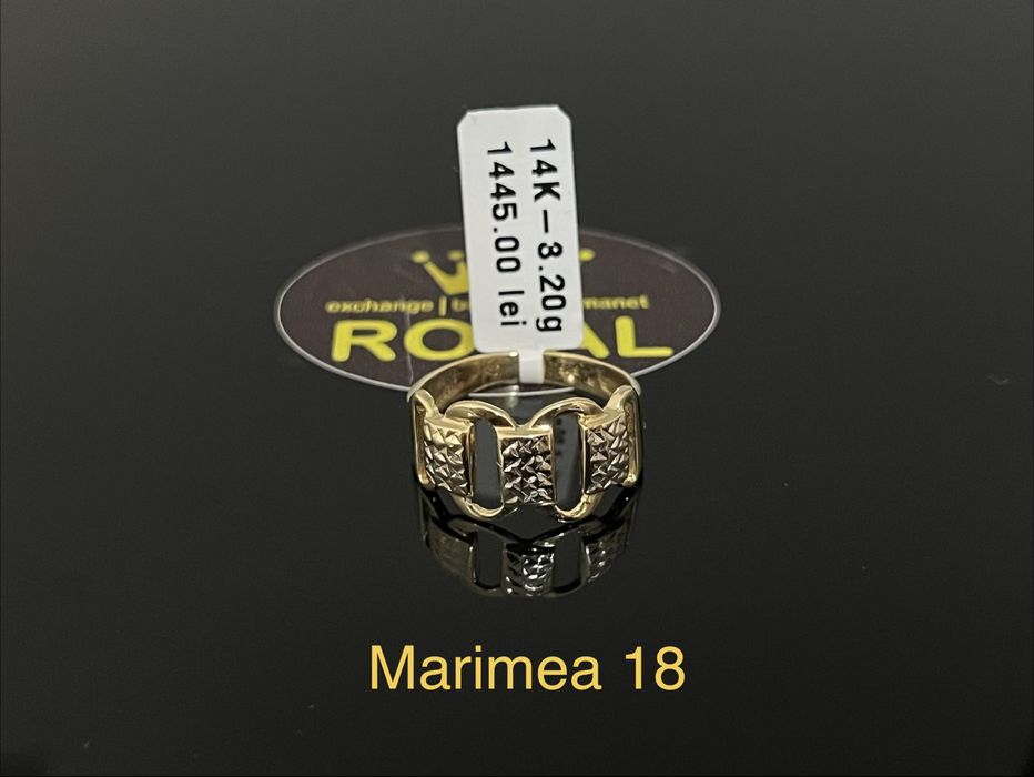Bijuteria Royal CB: Inel dama aur 14k 3,20gr