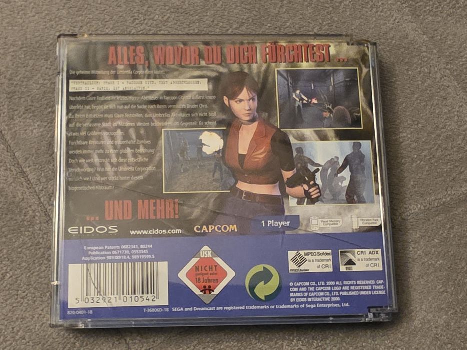 Resident evil: code Veronika DREAMCAST