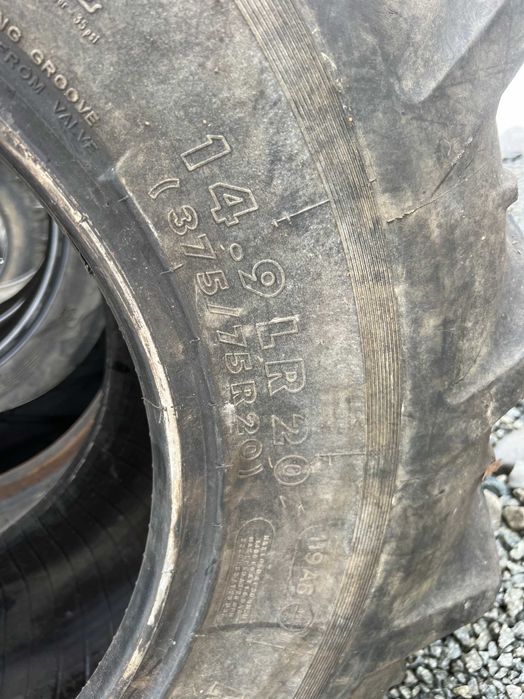 Kleber 14.9R20 (375/75R20) - Anvelope Agricole, Stare Excelenta!