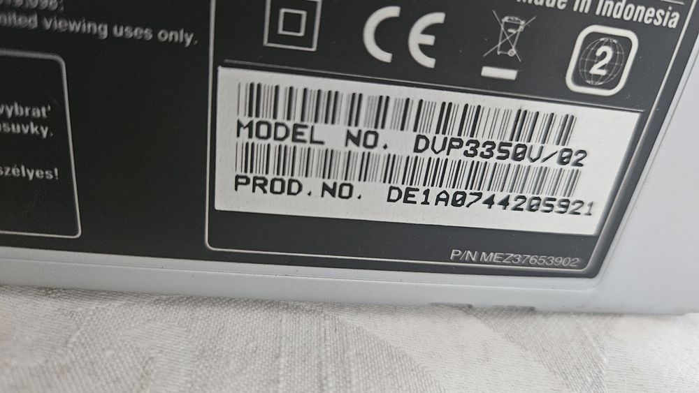 Combo Philips,Dvd player/vhs recorder
