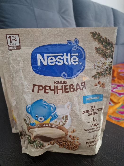 Детская каша с 6 месяцев