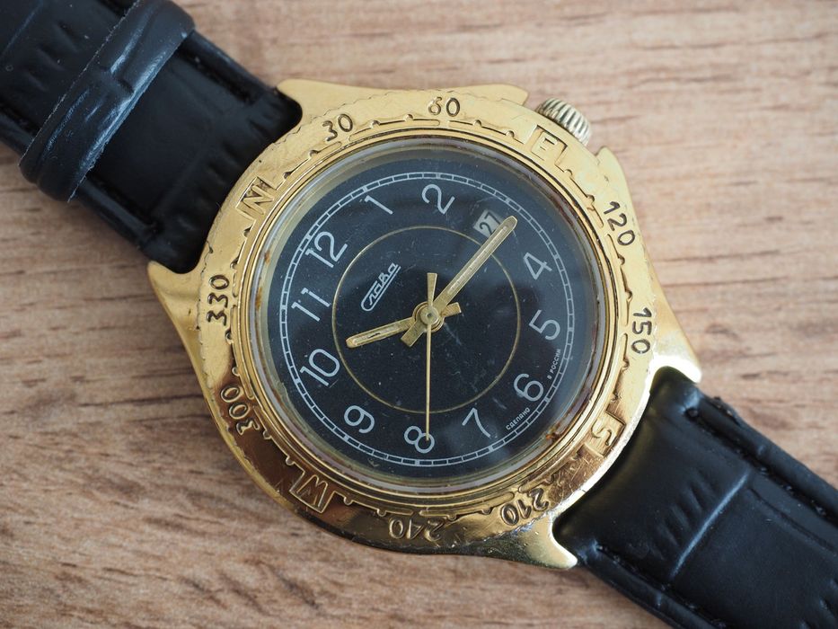 Ceas sovietic mecanic Slava, retro, URSS