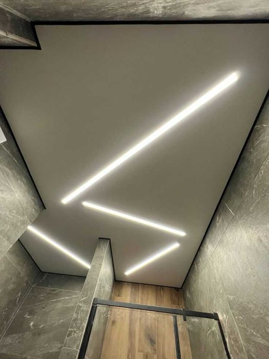 Натяжные потолки монтаж