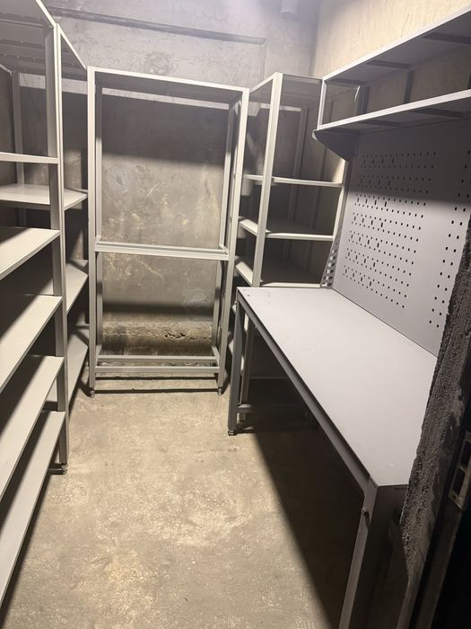 Верстаки и стеллажи из любой стали на заказ