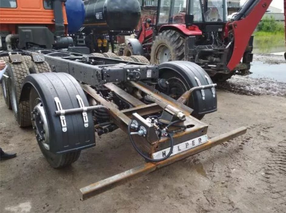 Установка осей, замена осей