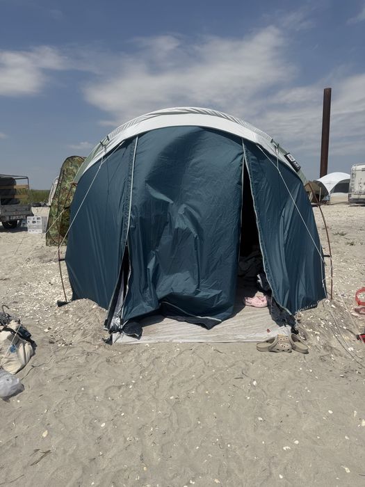 Cort de camping 4 persoane, Fresh & Black, Arpenaz 4.1