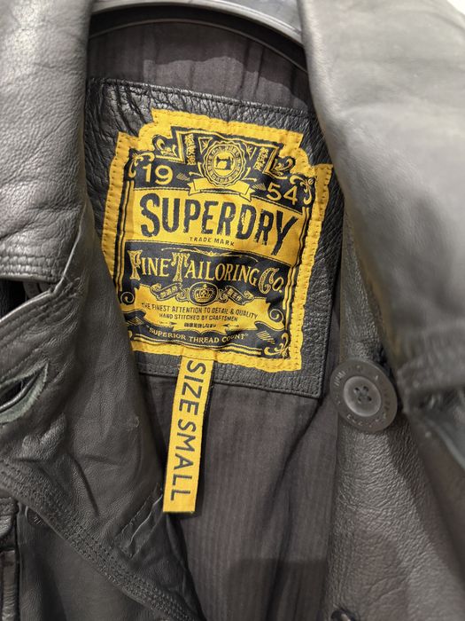 Geaca piele naturala Superdry