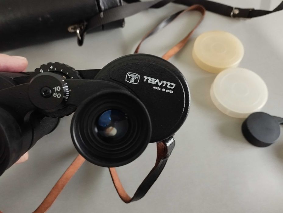 ТОП Съветски Бинокъл БПЦ 10 х 50 --TENTO--MADE IN СССР