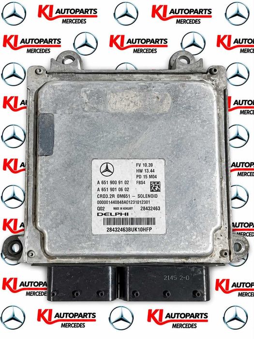 Компютър за двигател / ECU подходящ за мерцедес с номер А 651 900 91 02