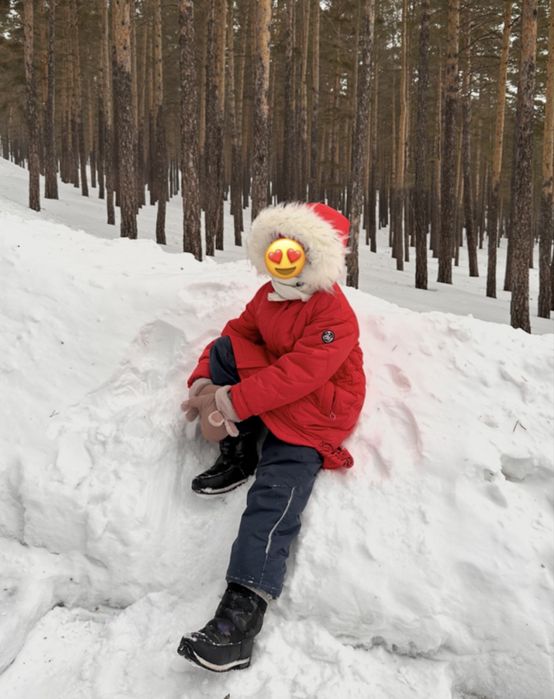 Куртка детская, на девочку р.134