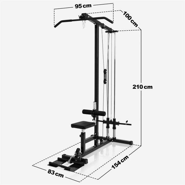 Helcometru fitness în stare ca și noua aparat spate tracțiuni ramat