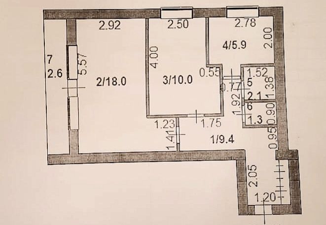 Продам двухкомнатную квартиру