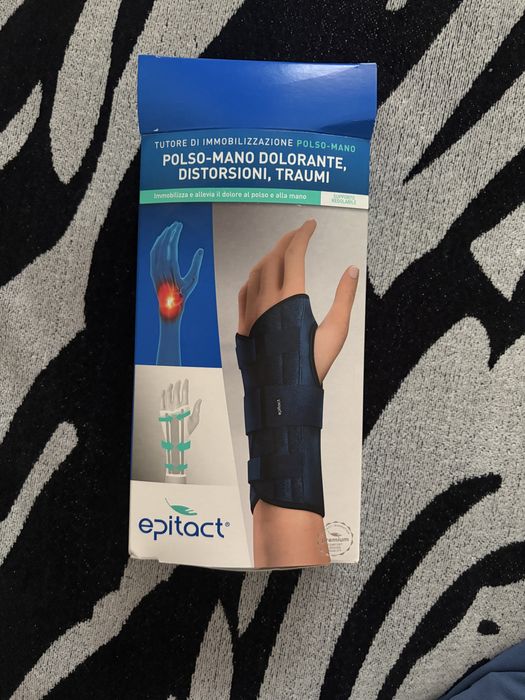 Orteză/tutore pentru încheietura mâinii și mână dreapta, mărimea L