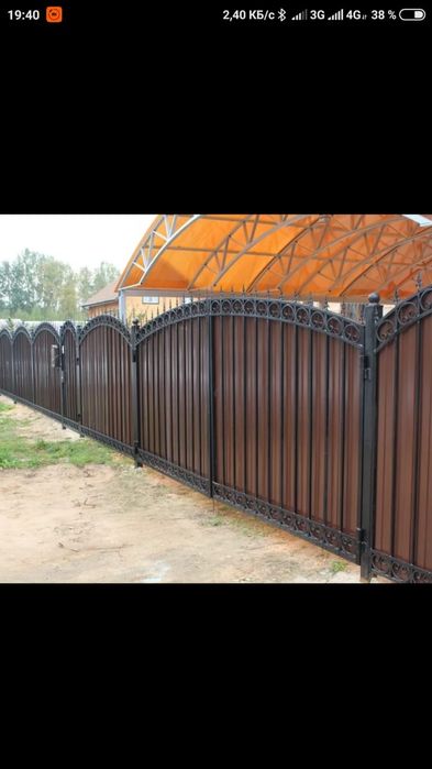 Ворота двери решётки